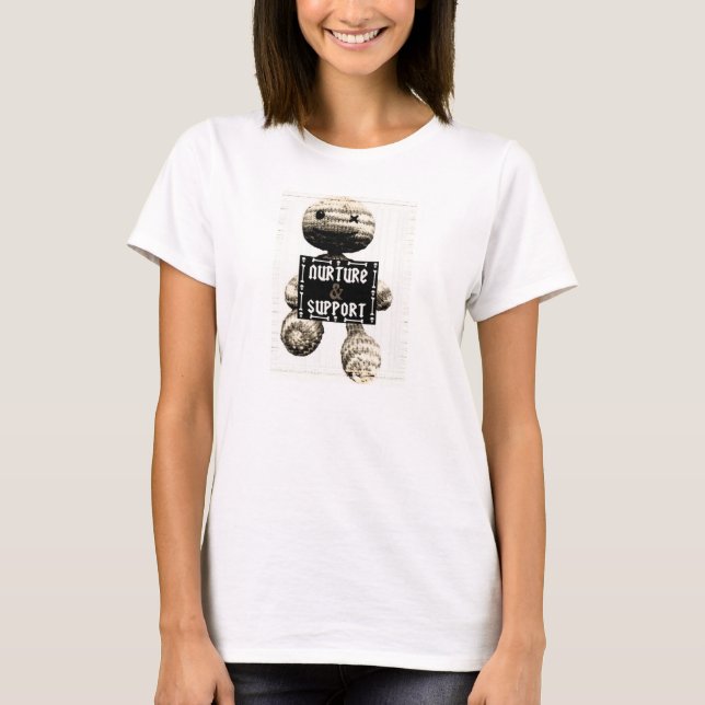 Consolide y apoye la camiseta de la mascota (Anverso)