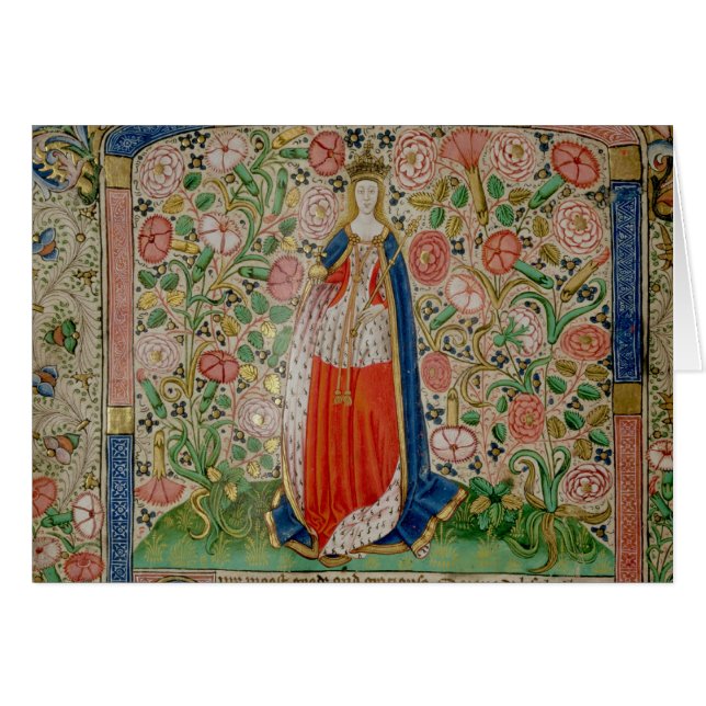 Consorte de reina de Elizabeth Woodville del rey (Anverso (Horizontal))