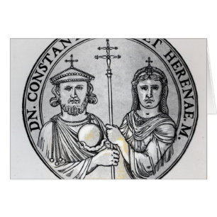 Constantina VI y su madre Irene