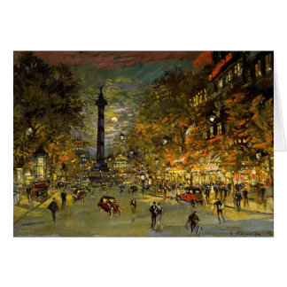Constantino Korovin: El cuadrado del Bastille,