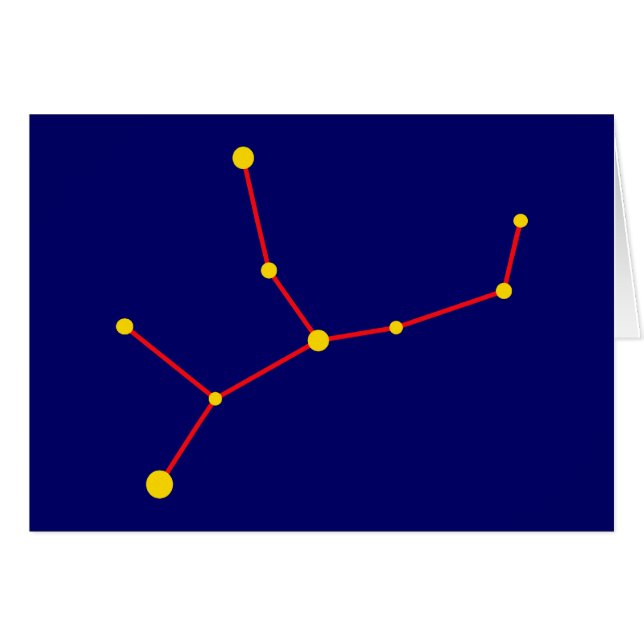 Constelación constellation Virgo virgen virgin (Anverso (Horizontal))