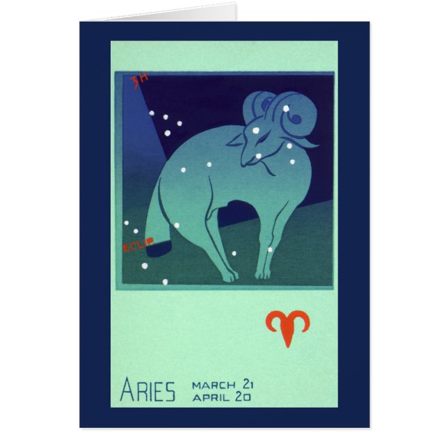 Constelación de Aries el Carnero, Astrología Zodia (Frente)