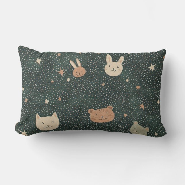 Constelación de Critter Starry - Cojín decorativo (Anverso)