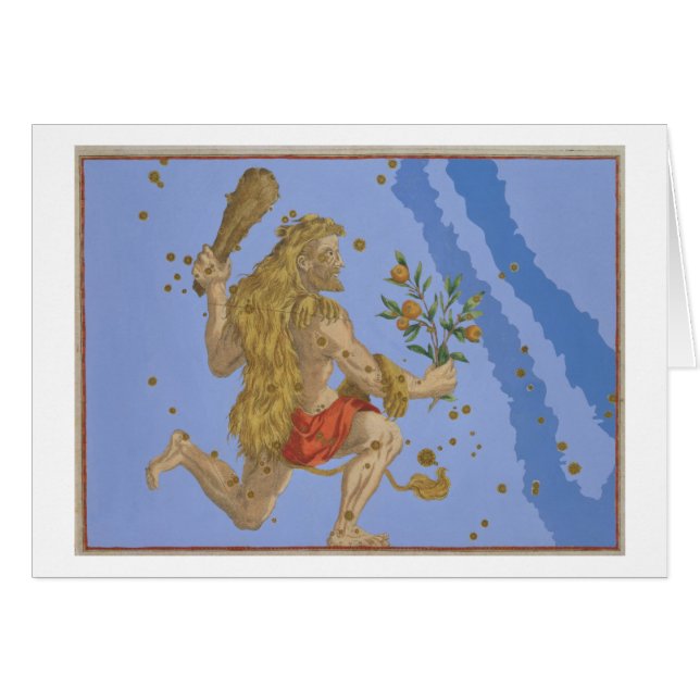 Constelación de la piel del león de Hércules, de (Anverso (Horizontal))