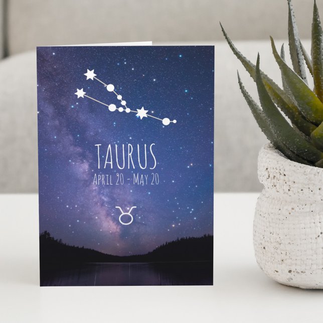 Constelación de Taurus Zodiac | Tarjeta de astrolo (Subido por el creador)