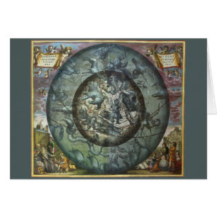 Constelación del Norte Vintage Astronomía Celeste