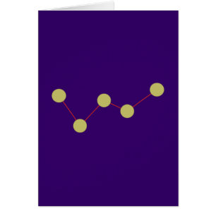 Constelación Kassiopeia constellation