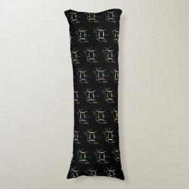 Constelación zodiacal Gemini Almohada corporal