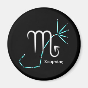 Constelación zodiacal imán de Escorpio