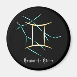Constelación zodiacal imán de Géminis