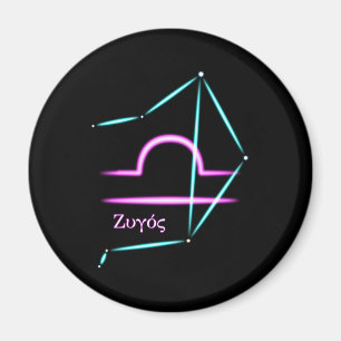Constelación zodiacal Libra Imán