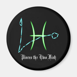 Constelación Zodiaco Piscis Imán