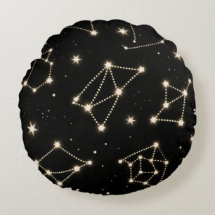 Constelaciones de zodiaco Patrón arrojar almohada