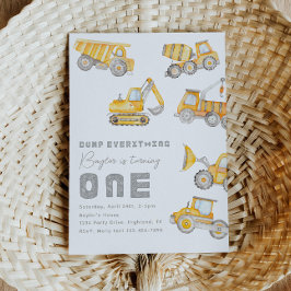 Construcción 1ª invitación de cumpleaños