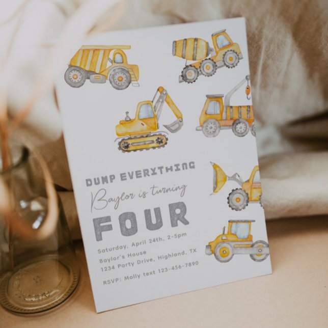 Construcción 4.ª invitación de cumpleaños (Subido por el creador)