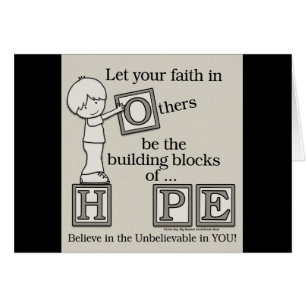 Construcción de bloques de esperanza