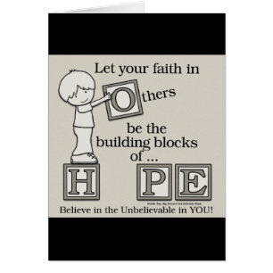 Construcción de bloques de esperanza