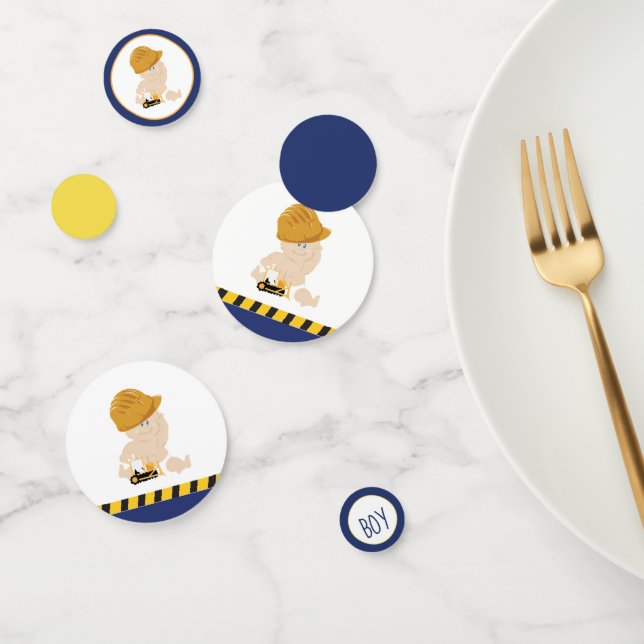 Construcción de decoraciones de Confetti Baby Show (Grupo)