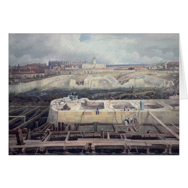 Construcción de muelles (Anverso (Horizontal))