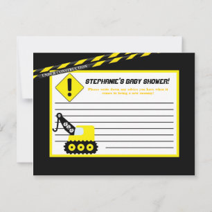 Construcción de tarjeta de consejo de escritura