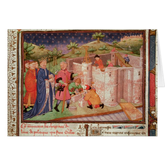 Construcción de un castillo (Anverso (Horizontal))