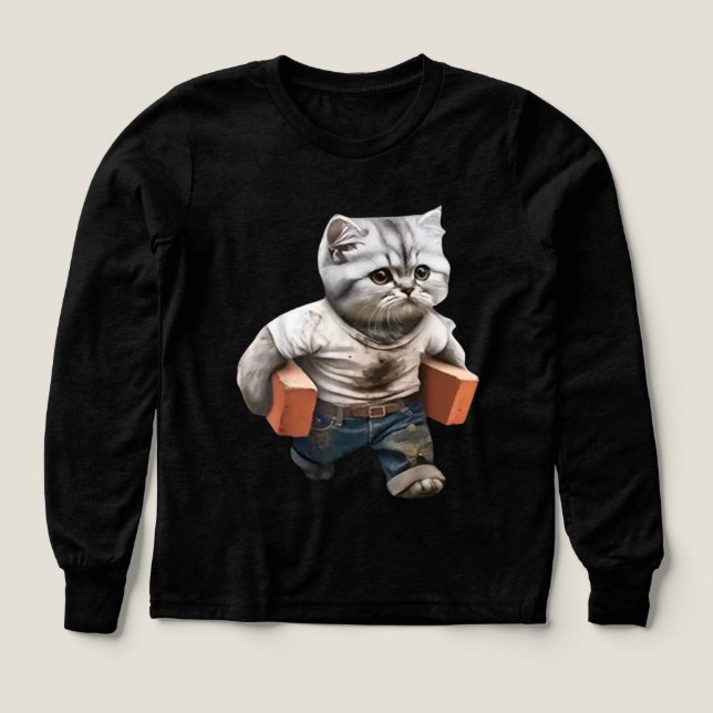 Construcción de un contrato de gato fundido con la (Diseño frontal)
