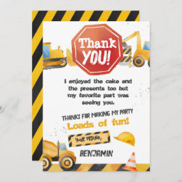 Construcción, Dump Camión Gracias Tarjeta