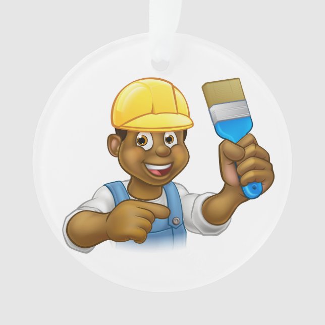 Construcción / Pintor / Ornamento Handyman (Anverso)