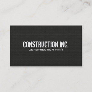 Construcción - tarjetas de visita