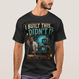 Construí Esto ¿No? Camiseta Divertida de Tecnologí