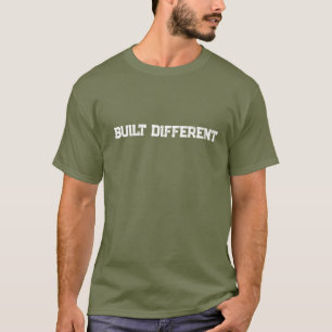 Construido Diferente – Camiseta Masculina Motivaci