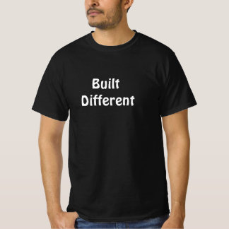 Construido Diferente – Camiseta Motivacional para