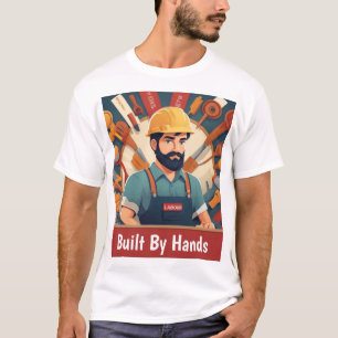 Construido Por Las Manos - Diseño De Camisetas De