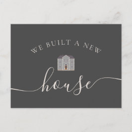 Construimos Una Nueva Casa Que Movimos Invitación