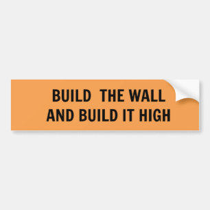 CONSTRUIR EL MURO - Calcomanía