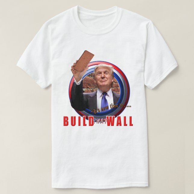 Construya la camiseta de presidente Donald Trump (Diseño del anverso)