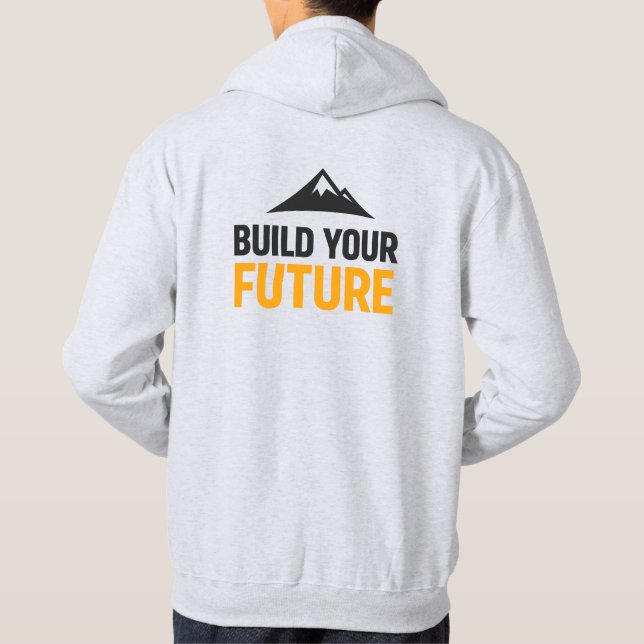 Construye Tu Futuro Sudadera Minimalista Motivacio (Reverso)