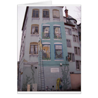 Construyendo sobre un edificio Pintura