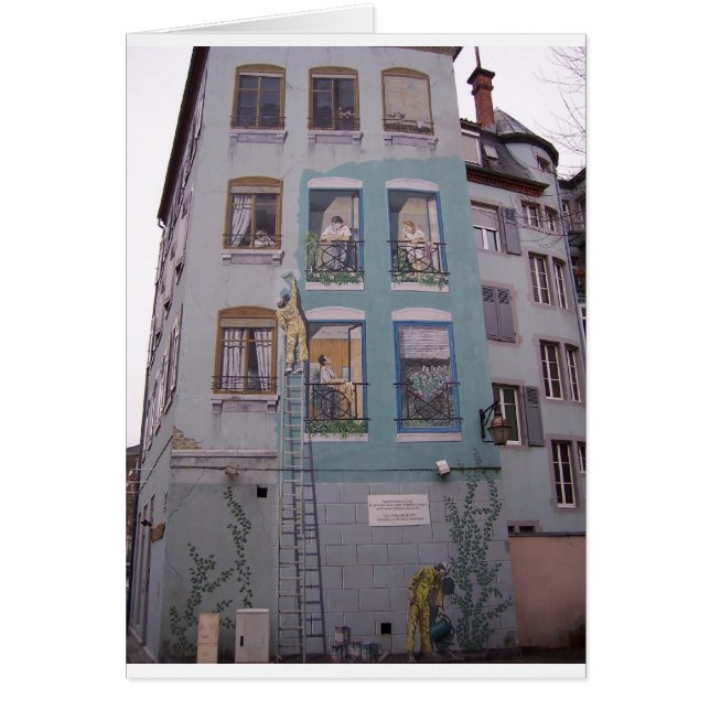 Construyendo sobre un edificio Pintura (Frente)