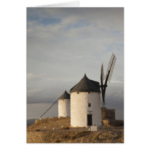 Consuegra, antiguos molinos de viento de La Mancha