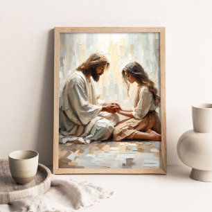 Consuelo en Él, Arte Cristiano Moderno, Jesús y Él