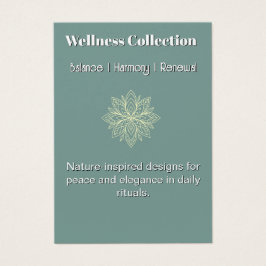 Consultor de Bienestar de la Atención Zen Lotus Ve