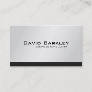 Consultor de negocio - tarjetas de visita