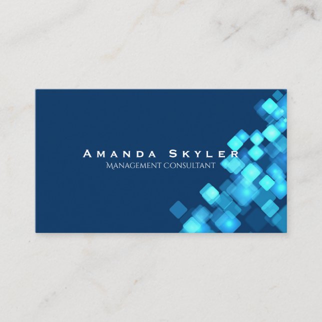 Consultor, tarjeta de visita (Anverso)