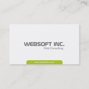 Consultoría Web - tarjetas de presentación
