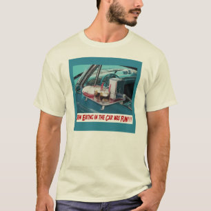Consumición en la camisa del coche