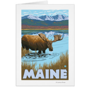 Consumo de MaineMoose en el lago