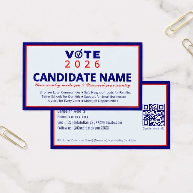 Contacto de elección de candidatos para campaña po (Oficina)