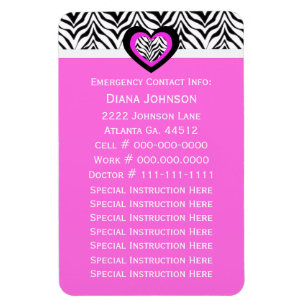 Contacto de la emergencia: Imán del premio de la