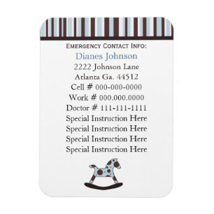 Contacto de la emergencia: Imán del premio de la